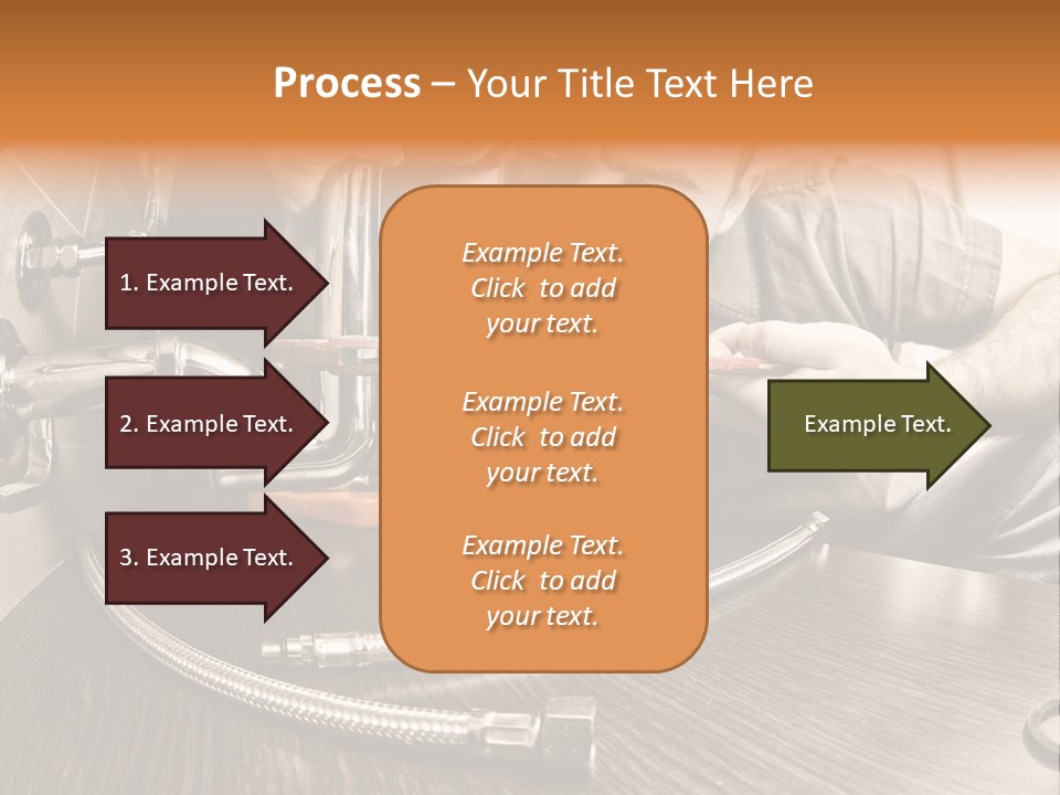 Interior Builder Pipe PowerPoint Template