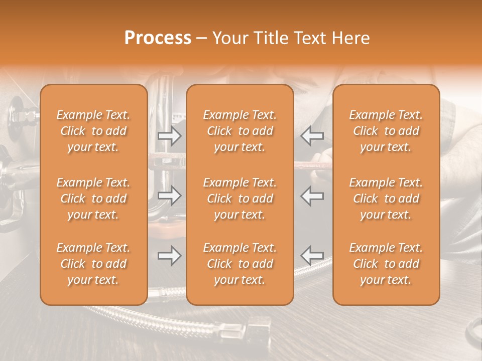 Interior Builder Pipe PowerPoint Template