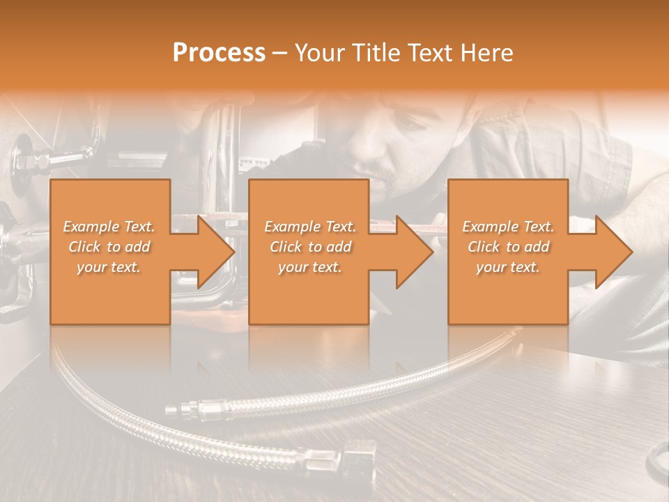 Interior Builder Pipe PowerPoint Template