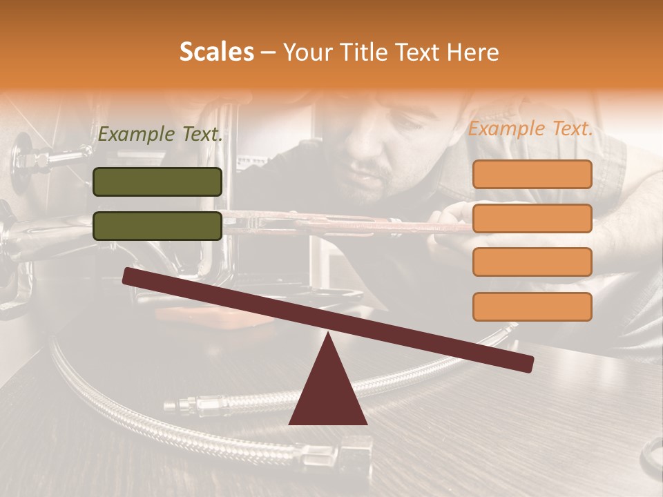 Interior Builder Pipe PowerPoint Template