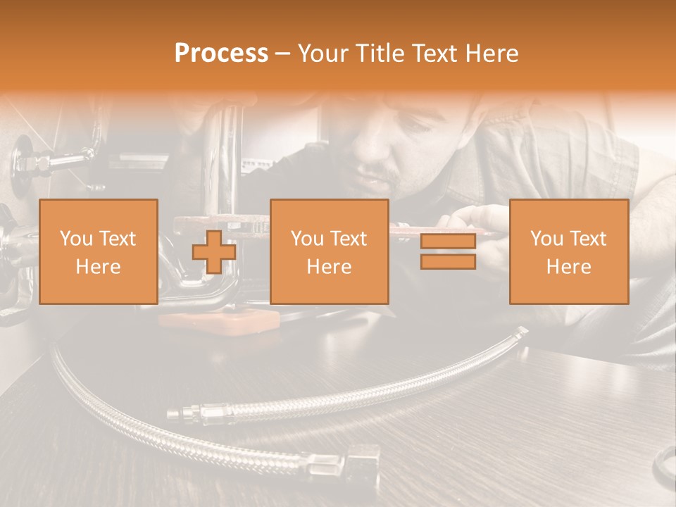 Interior Builder Pipe PowerPoint Template