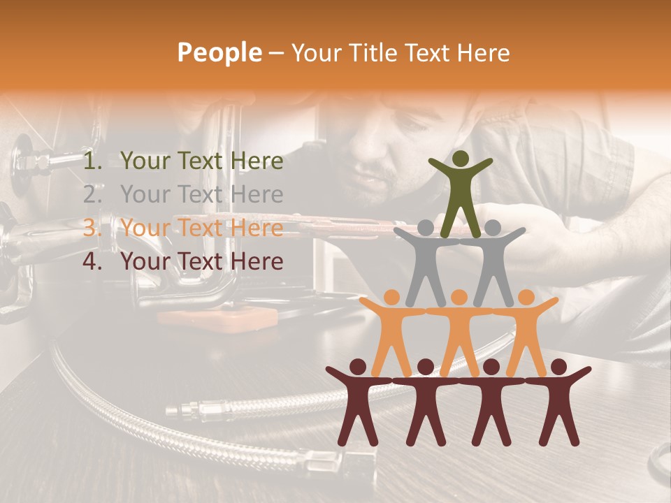 Interior Builder Pipe PowerPoint Template