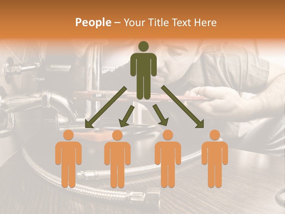 Interior Builder Pipe PowerPoint Template