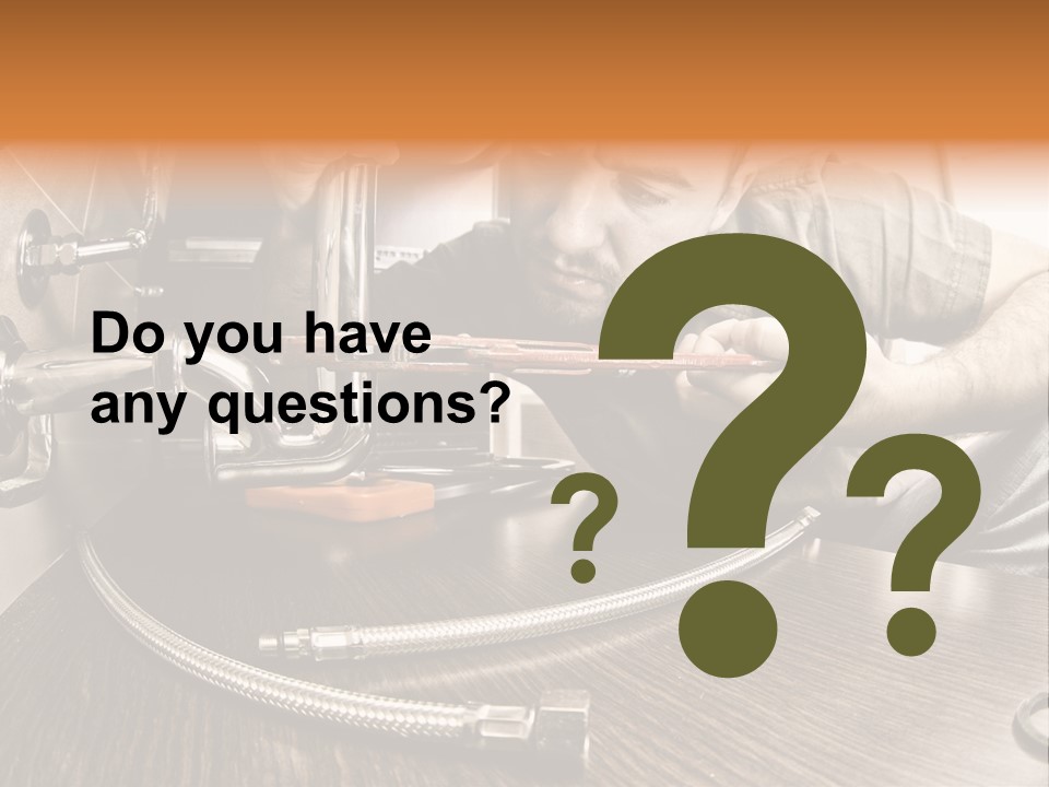 Interior Builder Pipe PowerPoint Template