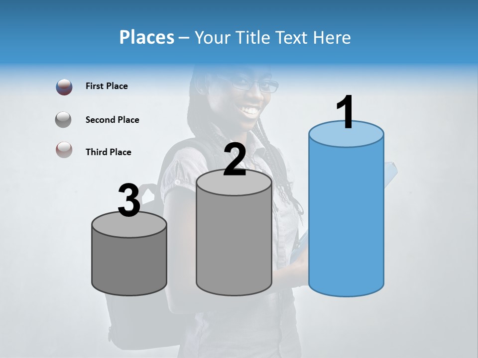 Shirt African Happy PowerPoint Template