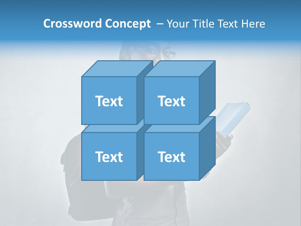 Shirt African Happy PowerPoint Template