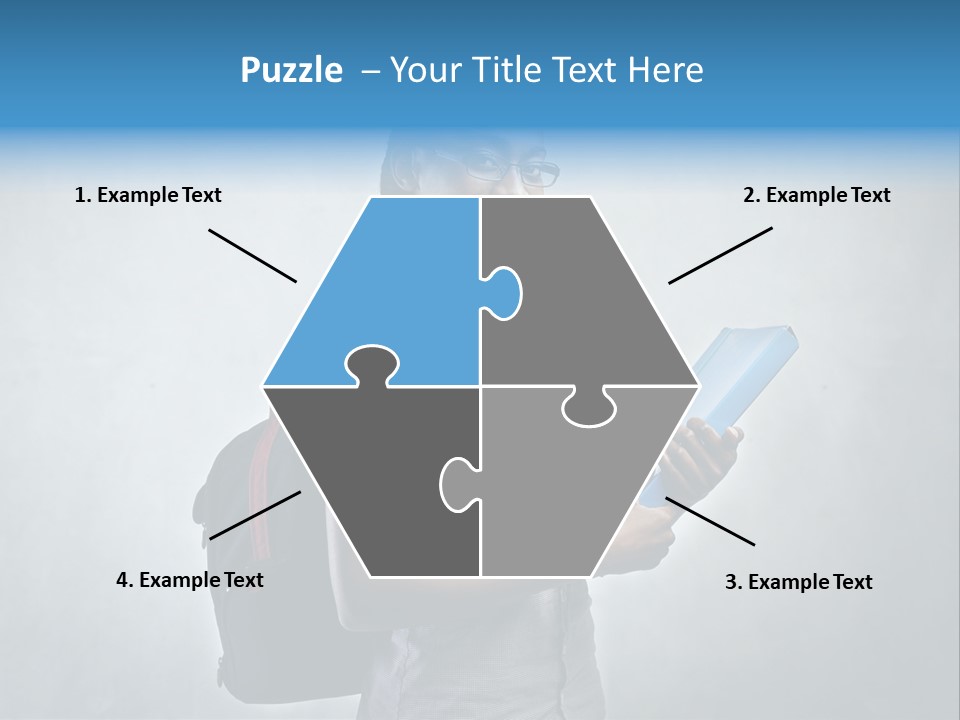 Shirt African Happy PowerPoint Template