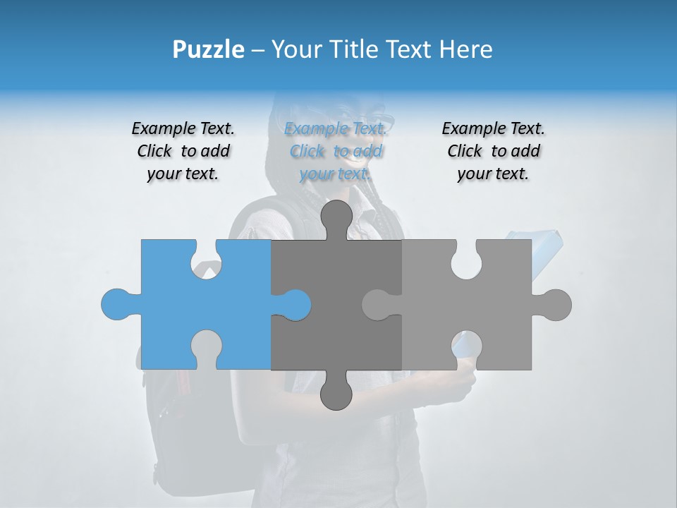 Shirt African Happy PowerPoint Template