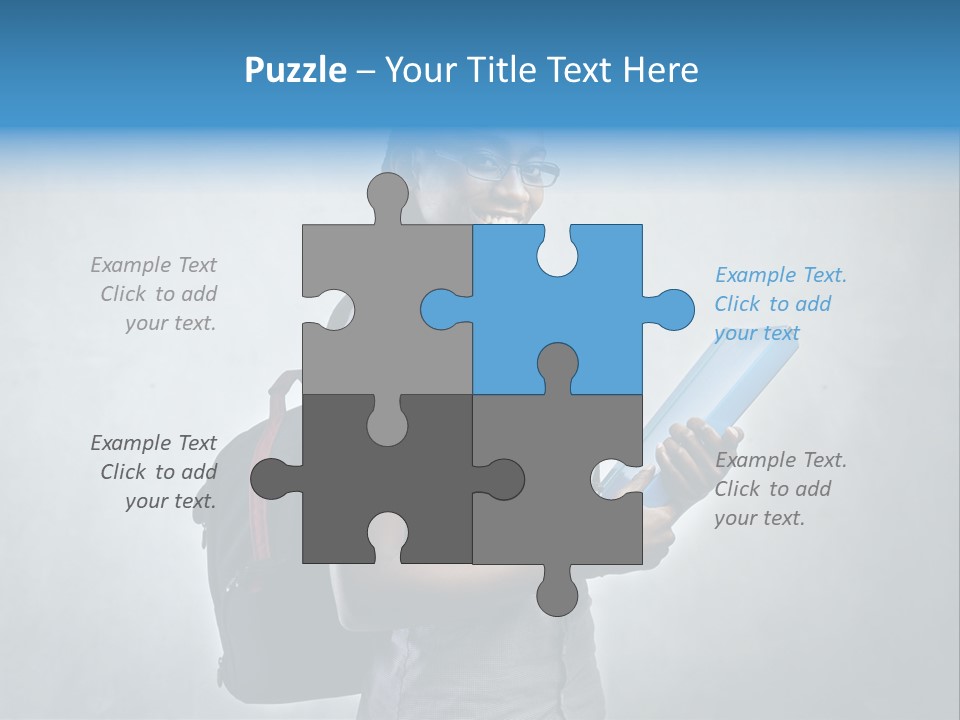 Shirt African Happy PowerPoint Template