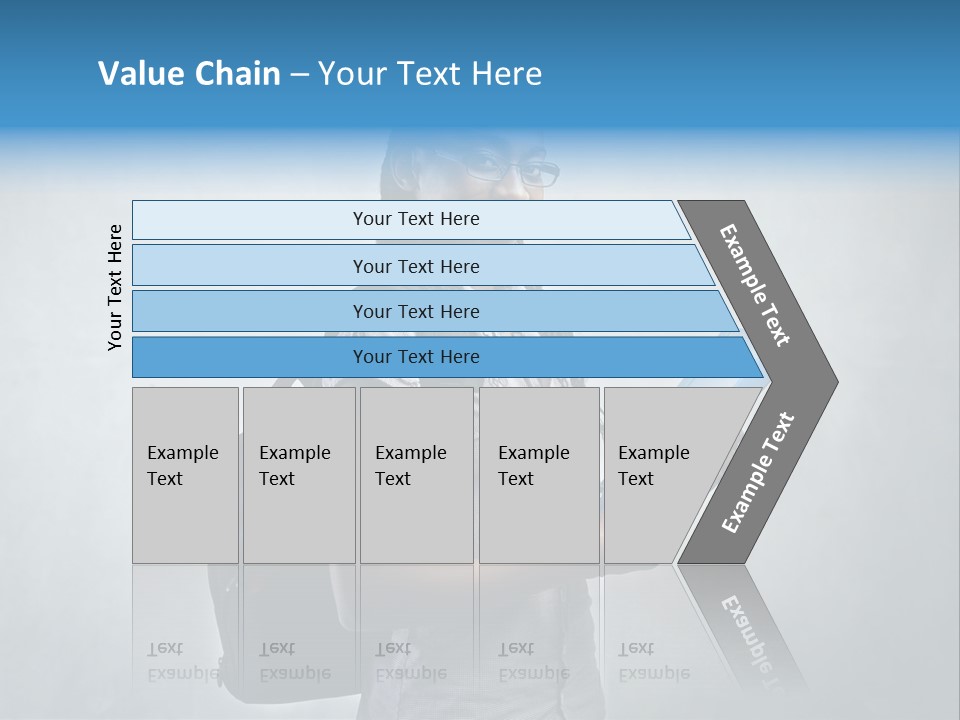 Shirt African Happy PowerPoint Template