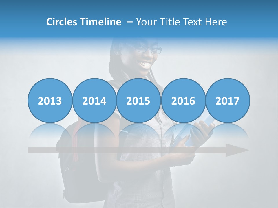 Shirt African Happy PowerPoint Template