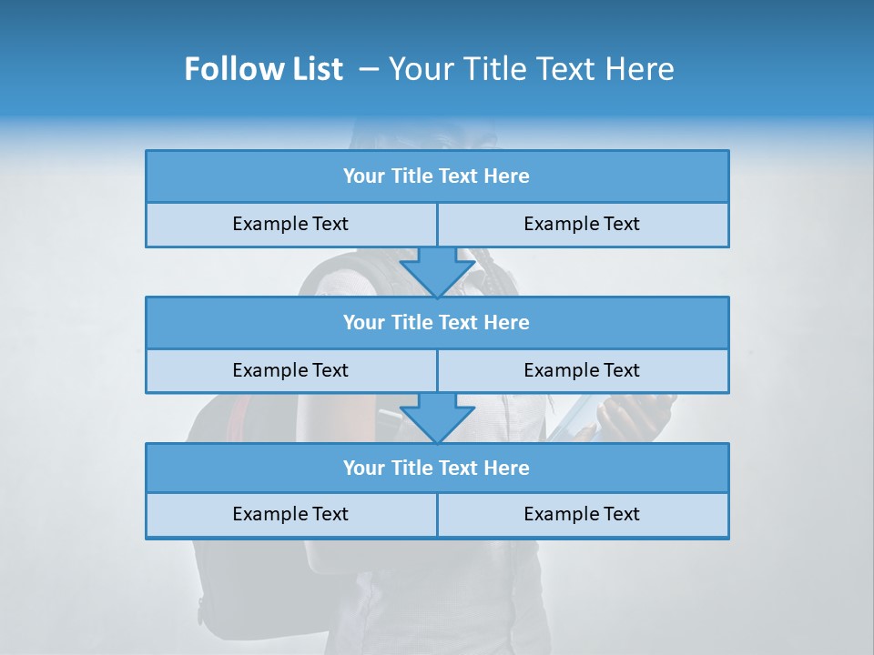 Shirt African Happy PowerPoint Template