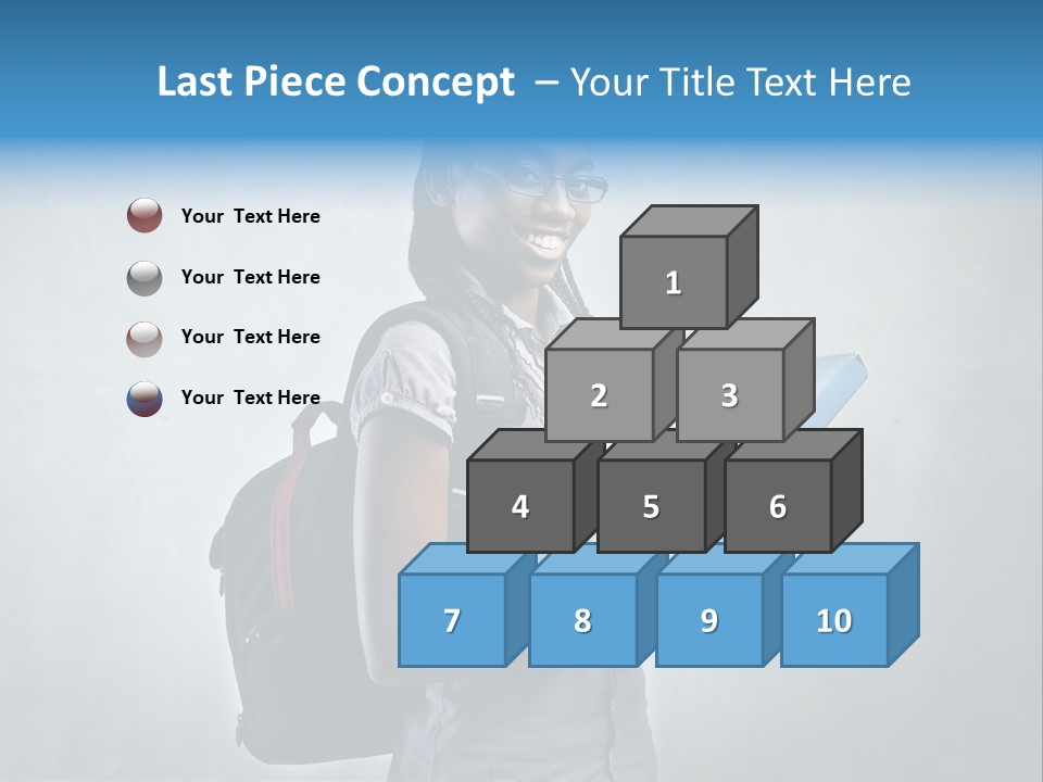 Shirt African Happy PowerPoint Template