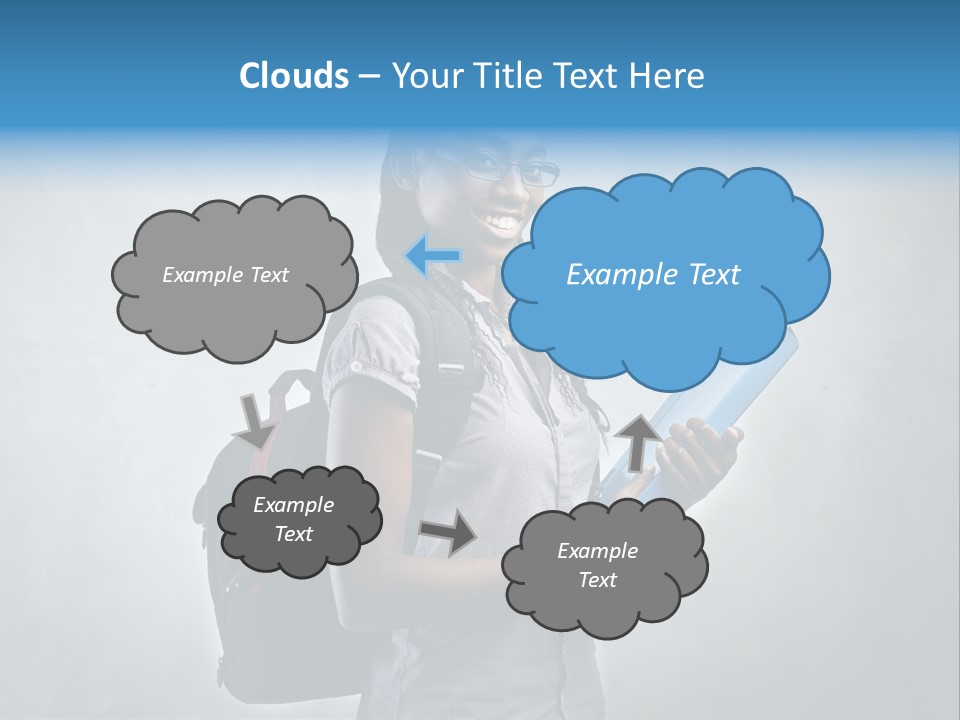 Shirt African Happy PowerPoint Template