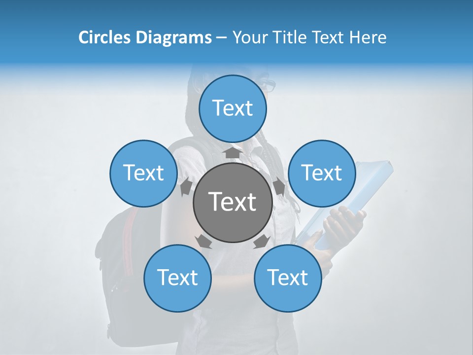 Shirt African Happy PowerPoint Template