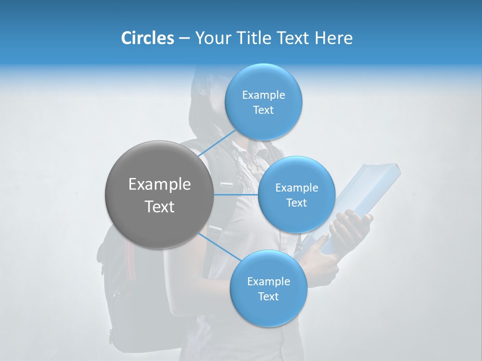 Shirt African Happy PowerPoint Template