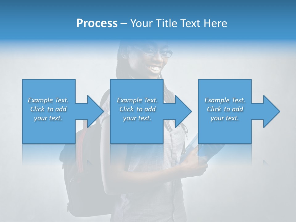 Shirt African Happy PowerPoint Template