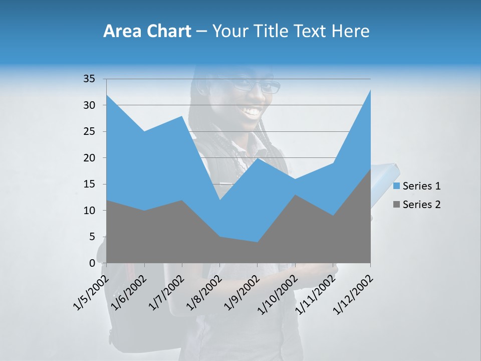 Shirt African Happy PowerPoint Template