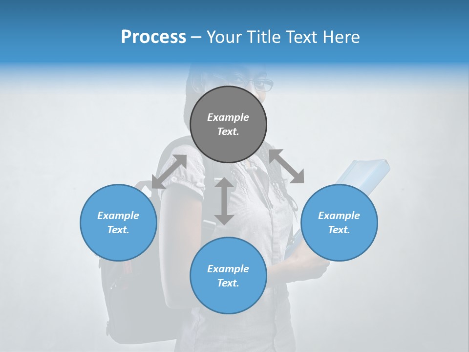 Shirt African Happy PowerPoint Template