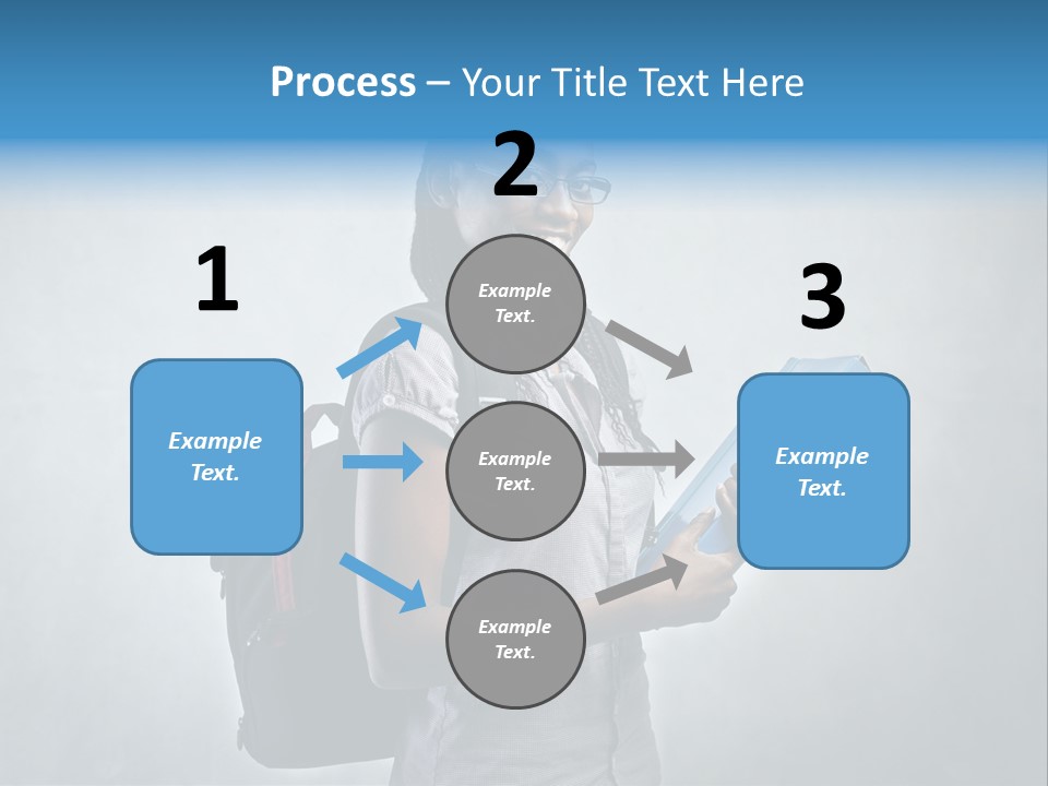 Shirt African Happy PowerPoint Template