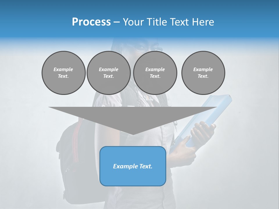 Shirt African Happy PowerPoint Template