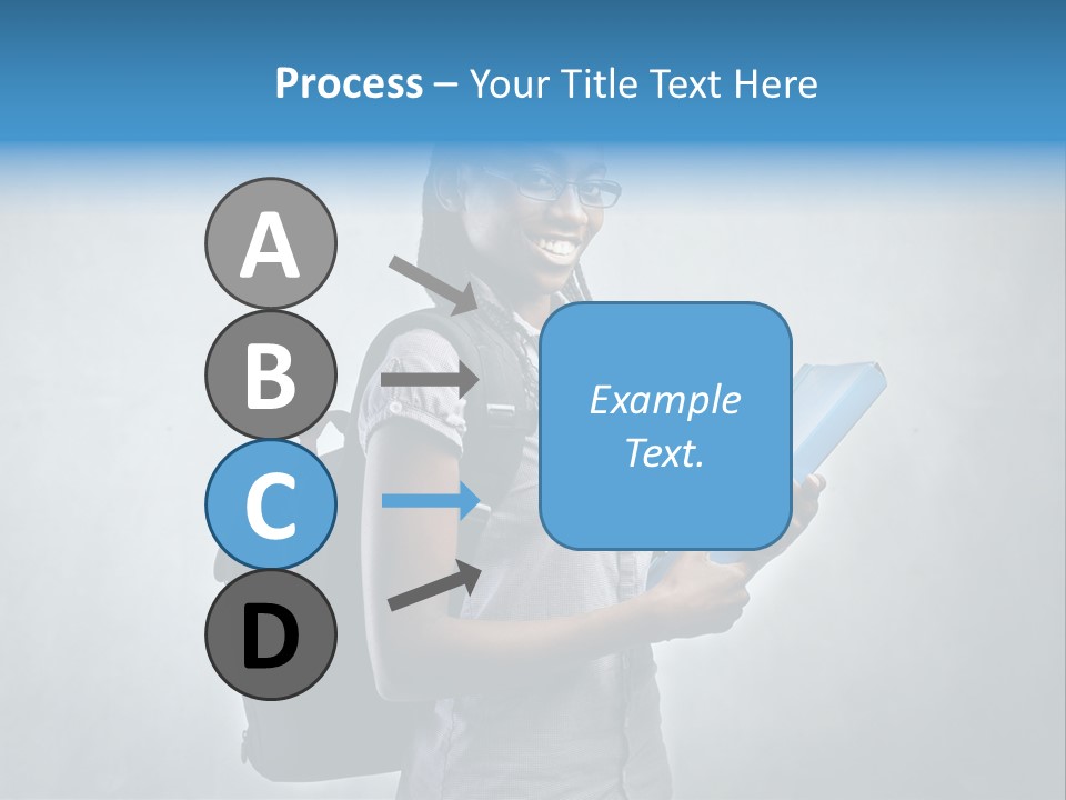 Shirt African Happy PowerPoint Template