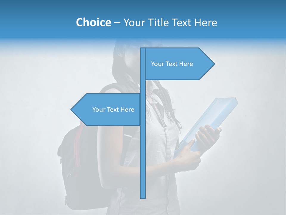 Shirt African Happy PowerPoint Template