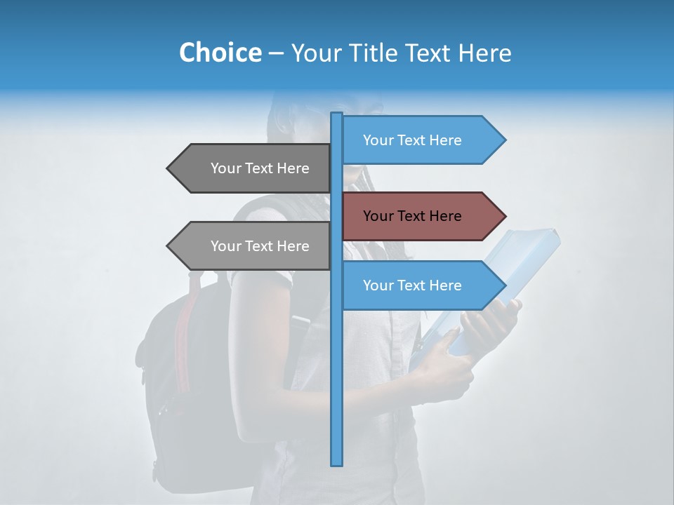 Shirt African Happy PowerPoint Template