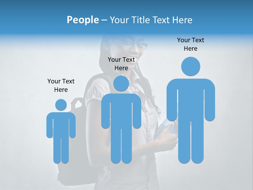 Shirt African Happy PowerPoint Template