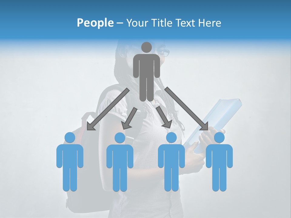 Shirt African Happy PowerPoint Template