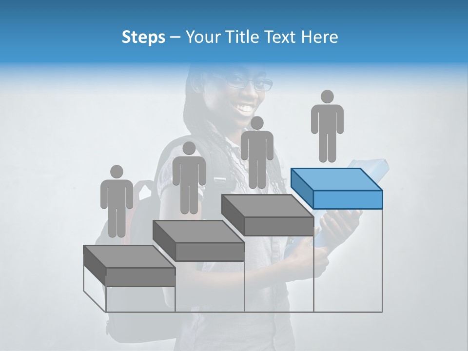 Shirt African Happy PowerPoint Template