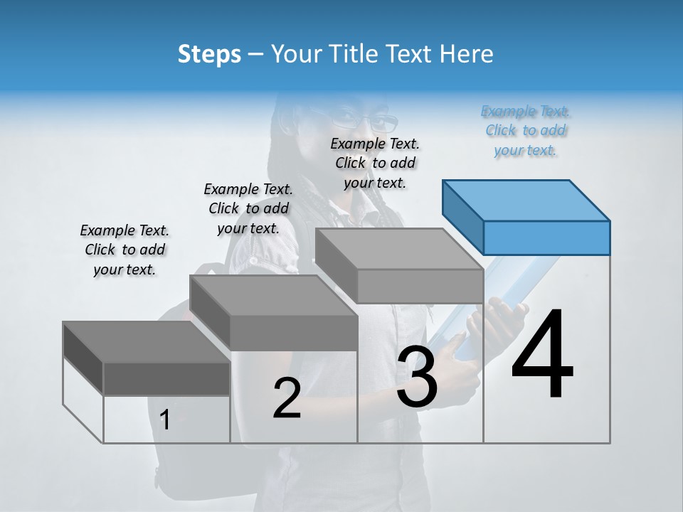 Shirt African Happy PowerPoint Template