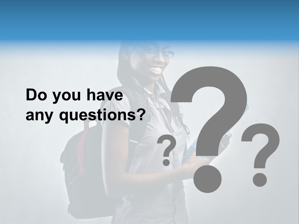 Shirt African Happy PowerPoint Template