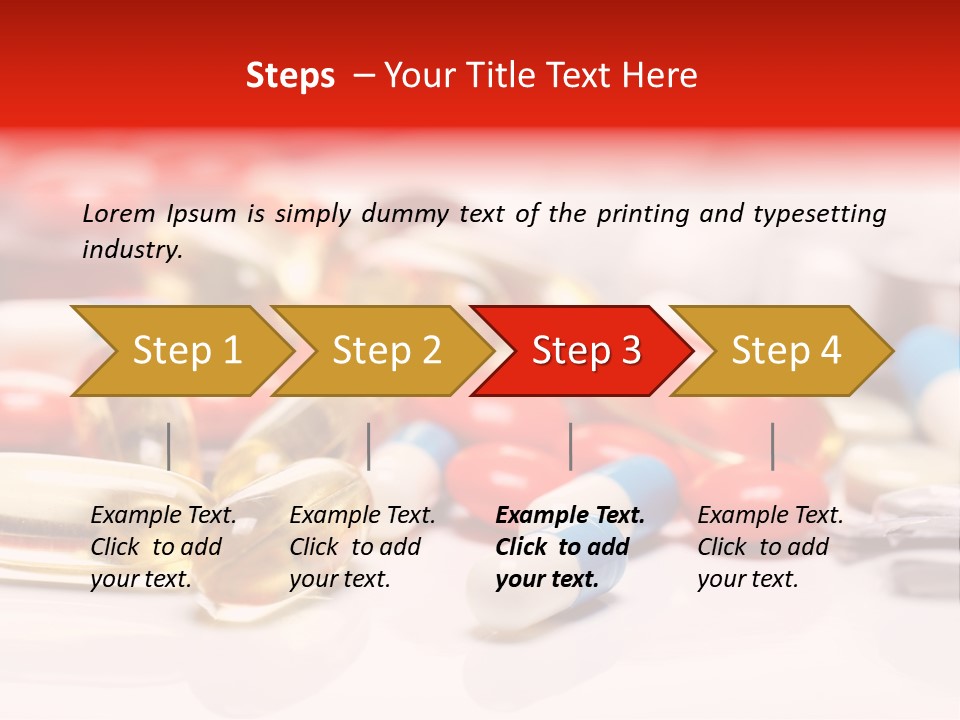 Nutrition Care Yellow PowerPoint Template