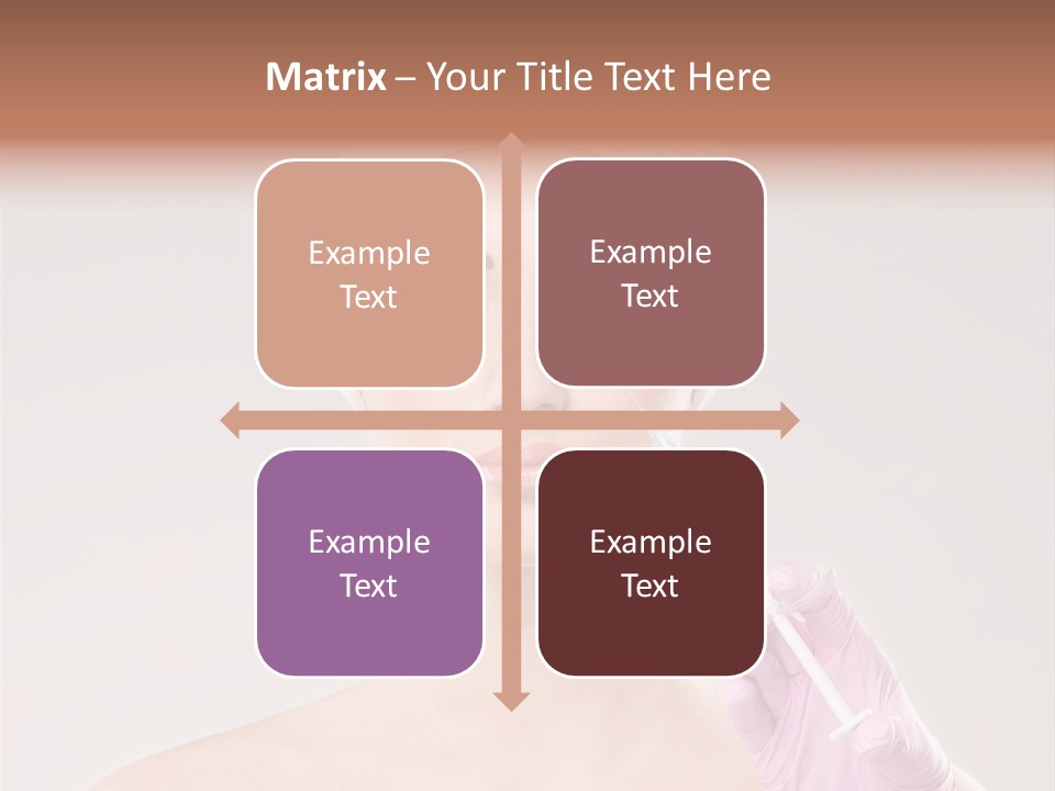 Anesthetic Girl Salon PowerPoint Template