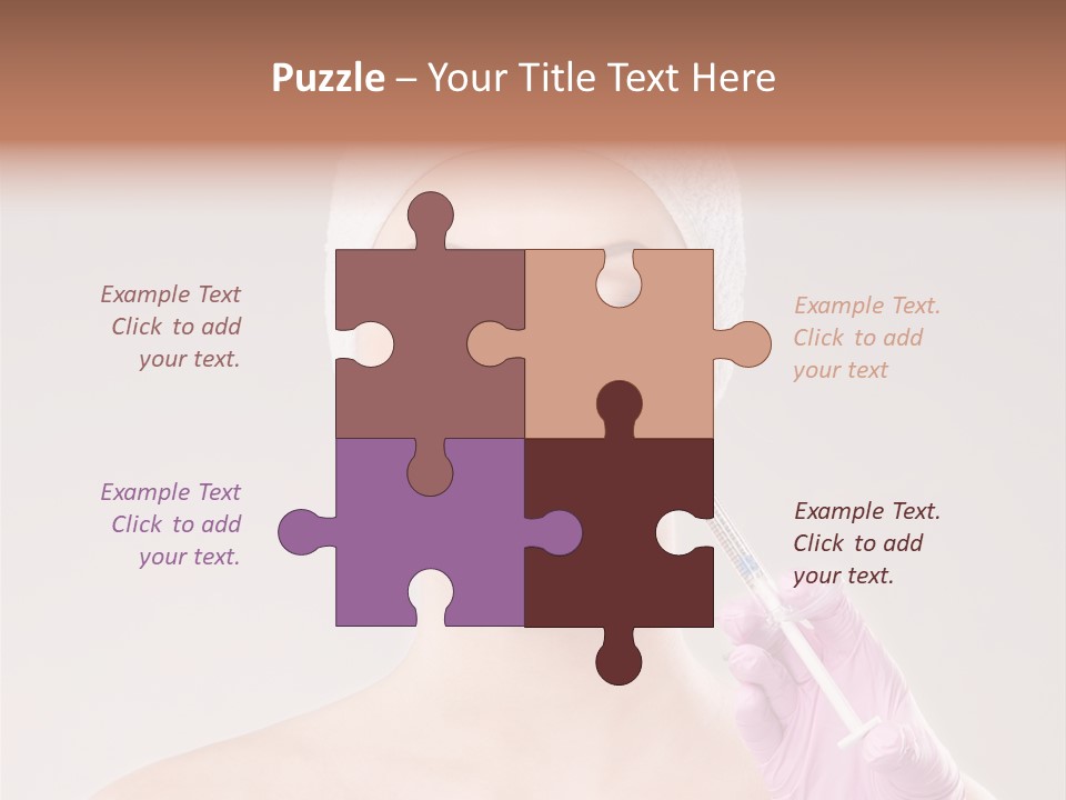 Anesthetic Girl Salon PowerPoint Template