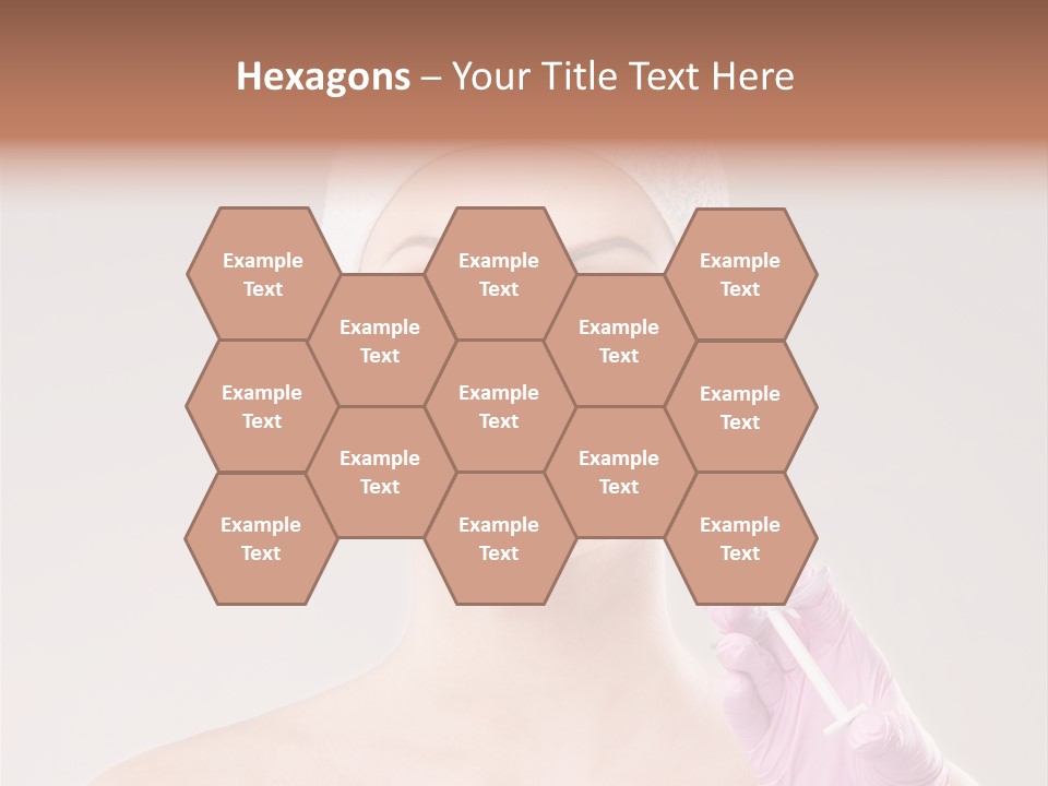 Anesthetic Girl Salon PowerPoint Template