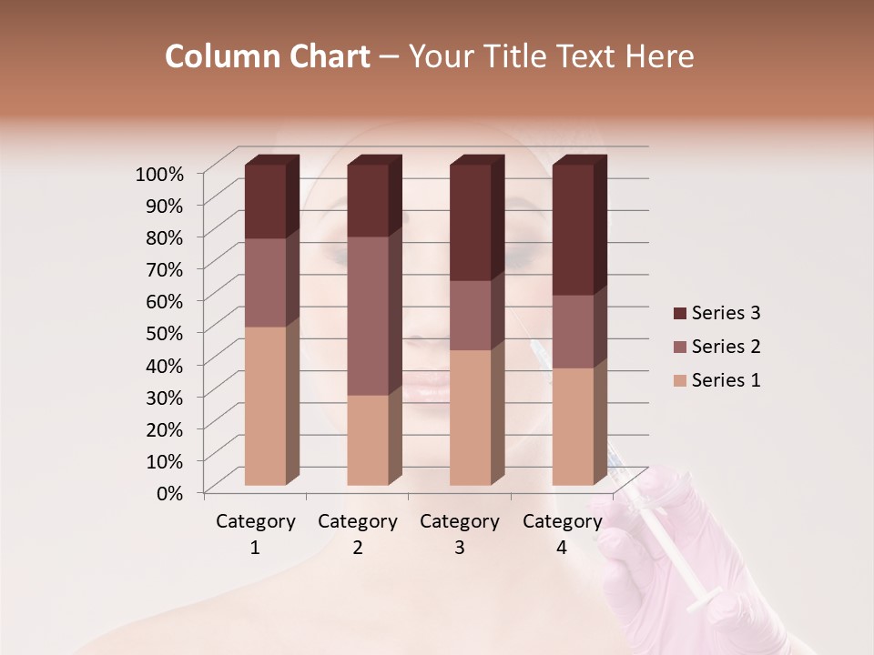 Anesthetic Girl Salon PowerPoint Template