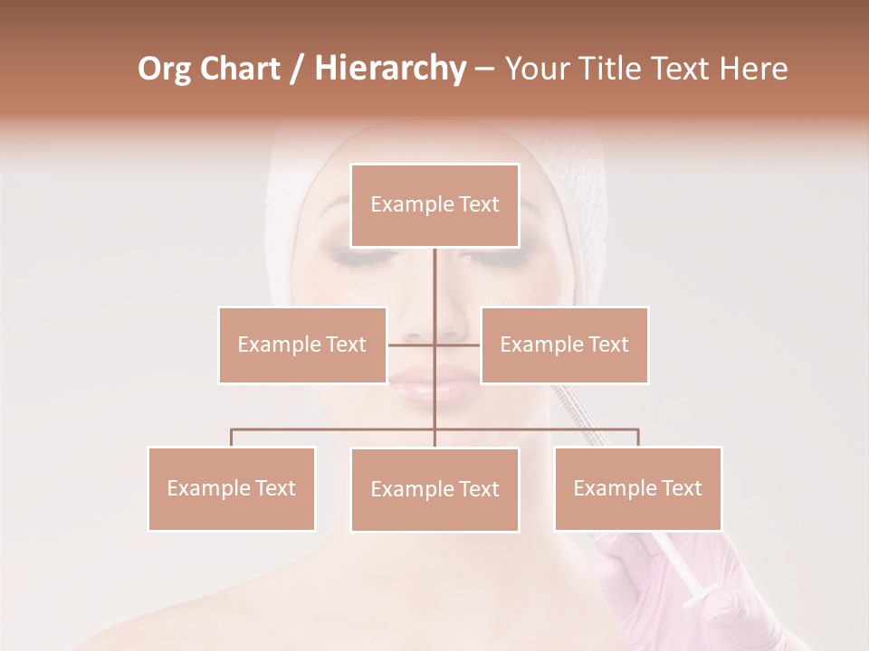 Anesthetic Girl Salon PowerPoint Template