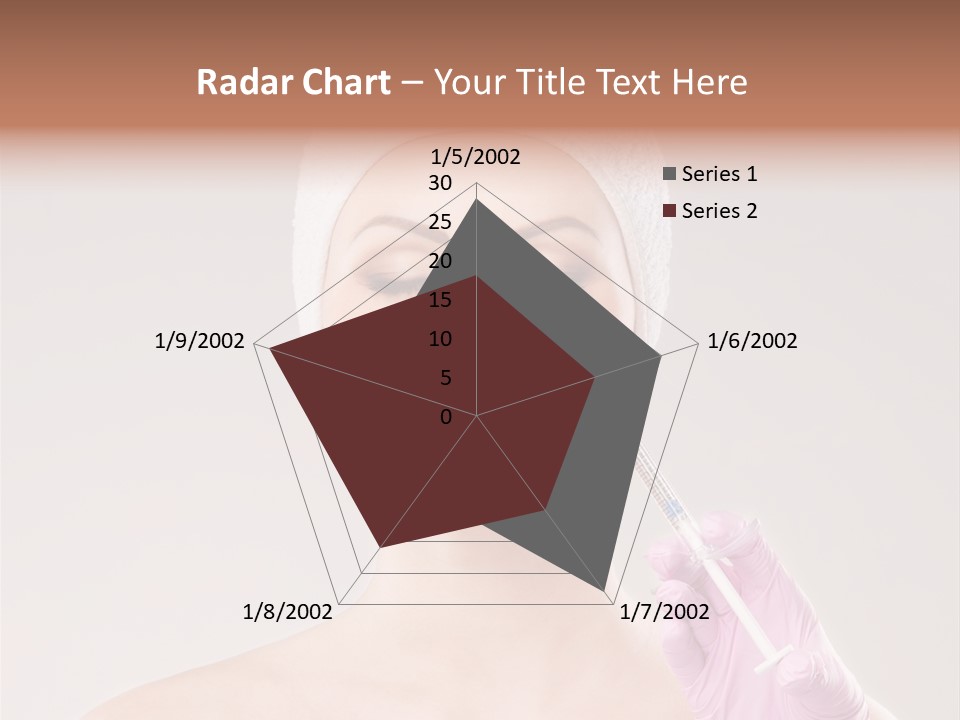 Anesthetic Girl Salon PowerPoint Template