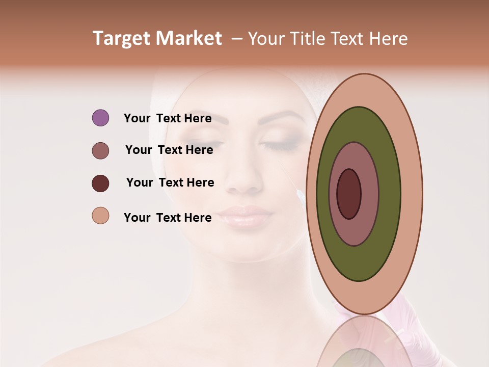 Anesthetic Girl Salon PowerPoint Template