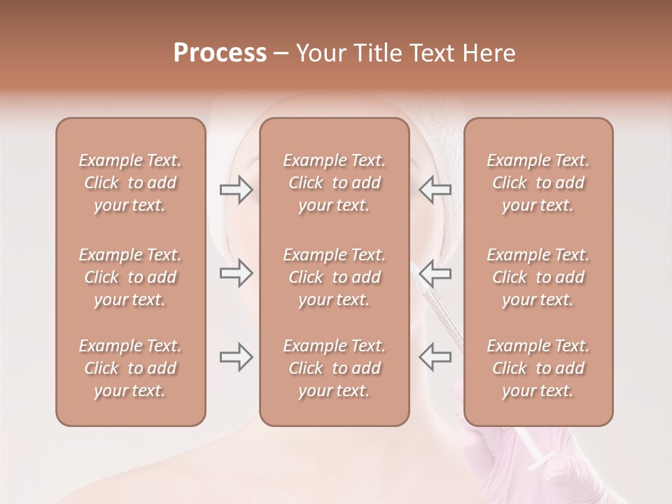 Anesthetic Girl Salon PowerPoint Template