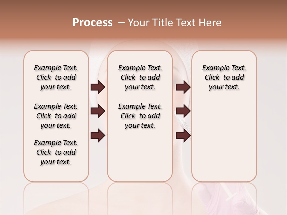 Anesthetic Girl Salon PowerPoint Template
