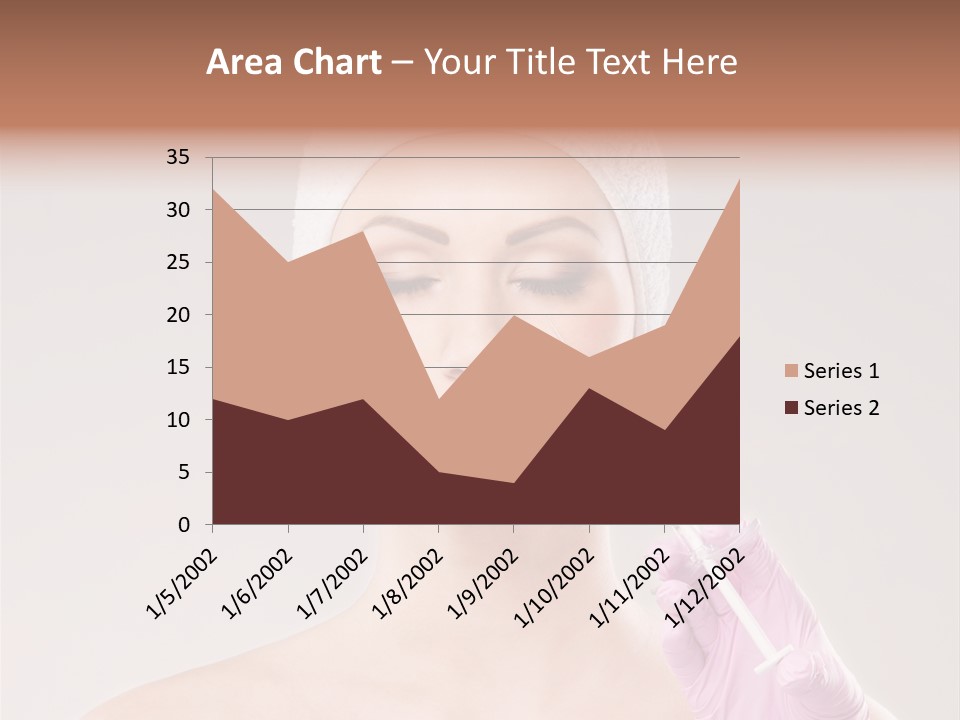 Anesthetic Girl Salon PowerPoint Template