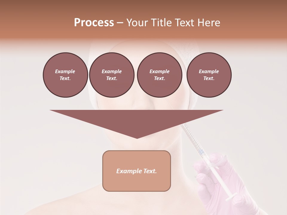 Anesthetic Girl Salon PowerPoint Template