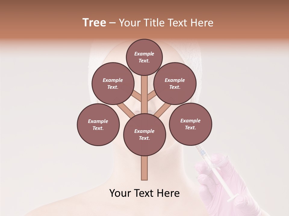 Anesthetic Girl Salon PowerPoint Template