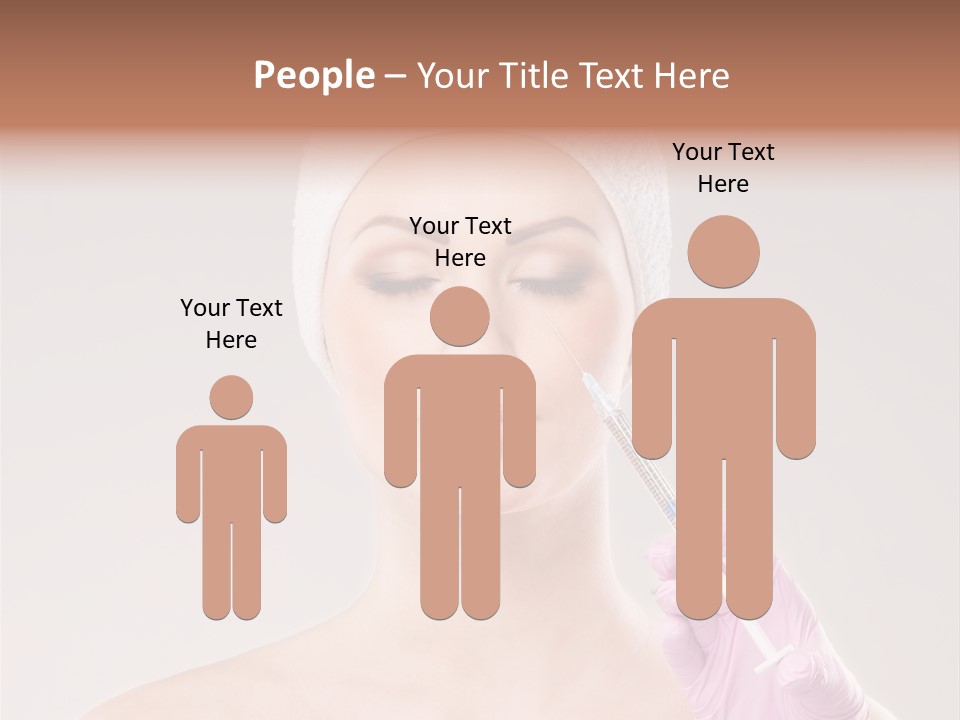 Anesthetic Girl Salon PowerPoint Template