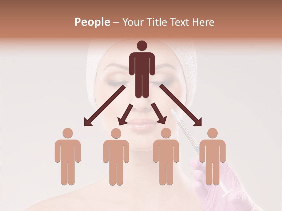 Anesthetic Girl Salon PowerPoint Template