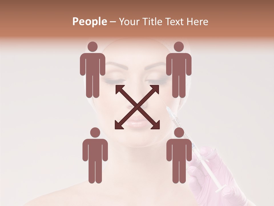 Anesthetic Girl Salon PowerPoint Template