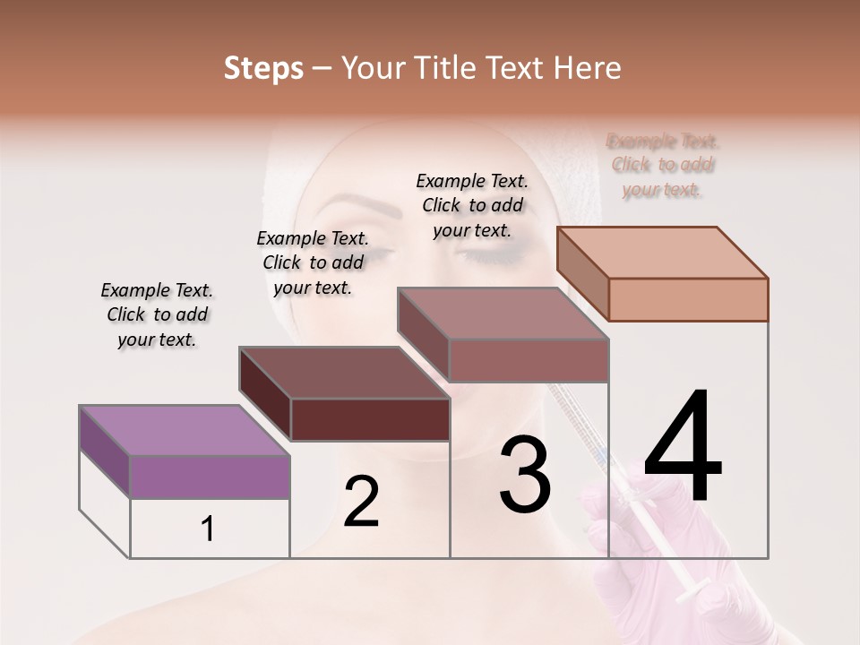 Anesthetic Girl Salon PowerPoint Template